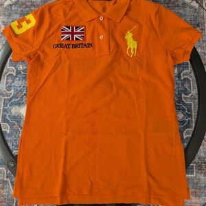 Ralph Lauren Vibrant Orange Polo Shirt